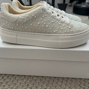 Betsey Johnson Pearl Sneakers